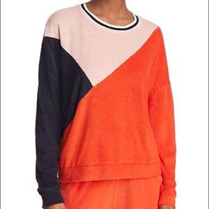 Splendid terry cloth sweatshirt